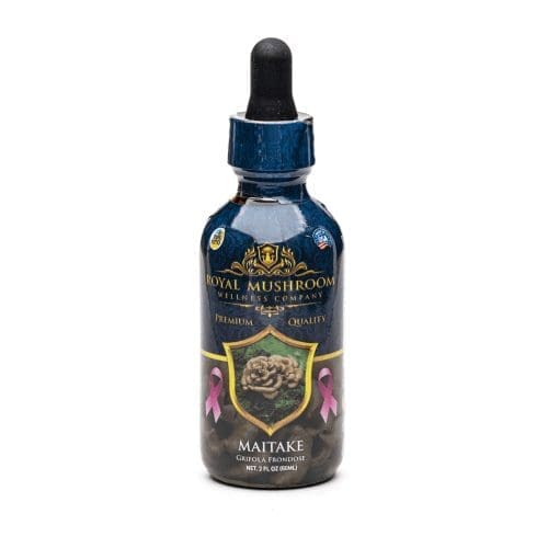 Royal Mushroom Tincture - Maitake - Bottle Front