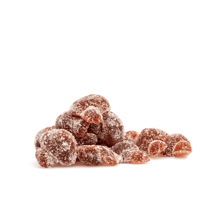 Dreamer Shrooms Amanita Muscaria Mushroom Gummies - Strawlicious (15 Count) - Pile