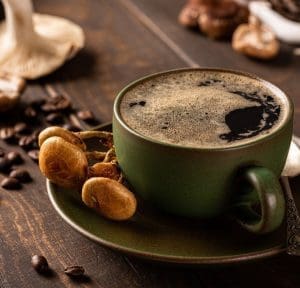 mushroom coffee made from functional mushrooms