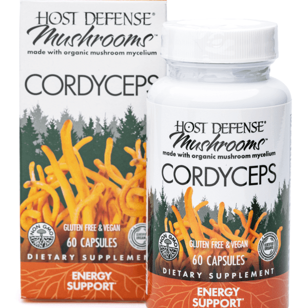 Cordyceps capsules and box